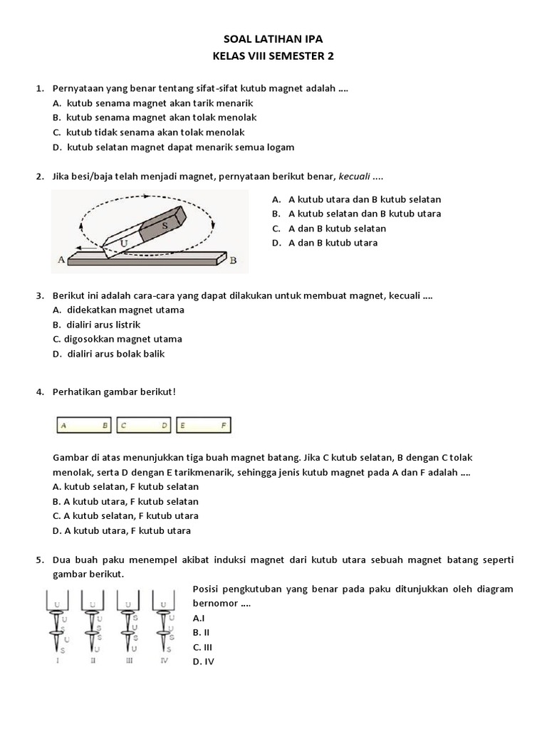 Soal Latihan Kelas 9 Ipa Bing