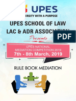 Upes School of Law Lac & Adr Association: Presents