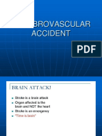 Cerebrovascular Accident Classification and Management