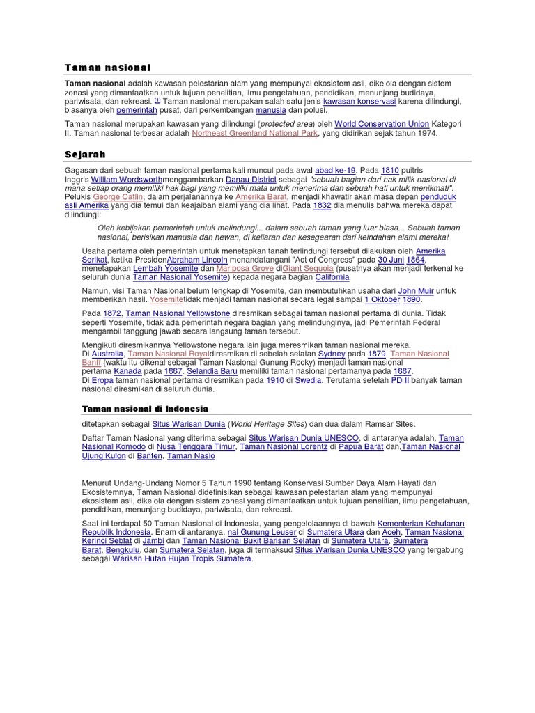 Taman Nasional