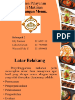 Manajemen Pelayanan Industri Makanan