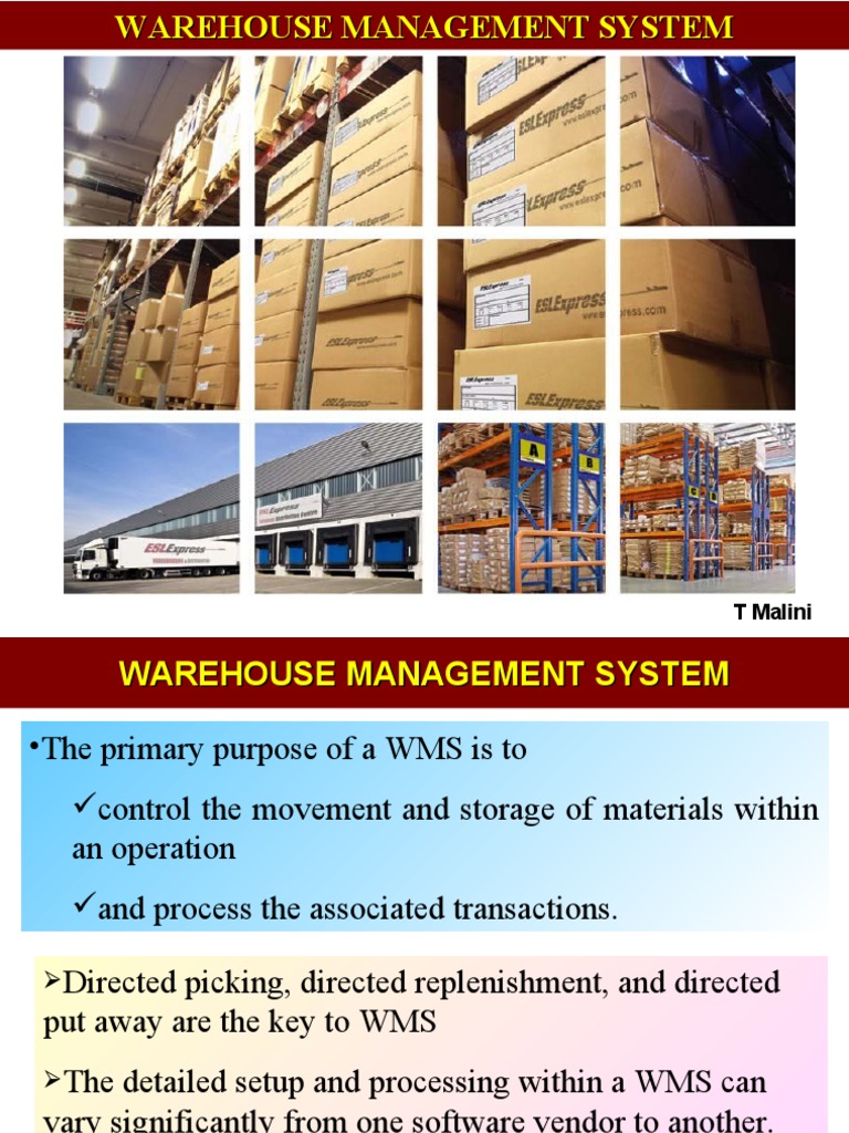 Overview of Warehouse Management Systems | PDF | Warehouse | Inventory