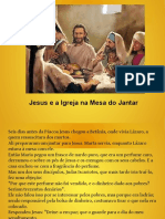 Jesus e a Igreja Na Mesa Do Jantar - SLIDES