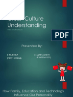 Cross Culture Understanding