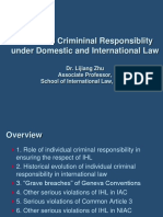 Zhu Lijiang-Individual Criminal Responsibility