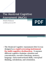 The Montreal Cognitive Assessment (MoCA)