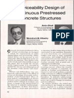 JL-89-January-February Serviceability Design of Continuous Prestressed Concrete Structures