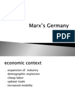 Lecture 2 Marx - S Germany