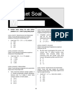 Paket Soal Matematika USBN 2018