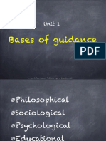Bases of Guidance