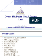 Comm 471: Digital Circuit Design Lab1