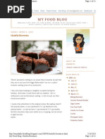 Download Nutella Brownies by Tom F Wen SN39983409 doc pdf