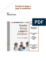 Sarlé Enseñar el juego y jugar la enseñanza.pdf