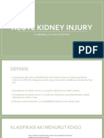 Acute Kidney Injury: Pembimbing: Dr. Puteri SP - PD-KGH