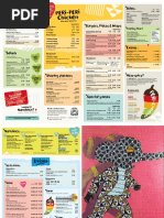 Nando's Australia Menu Overview | PDF | Hamburgers | French Fries