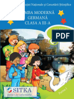 Limba Moderna Germana Clasa a III-A - Vol I