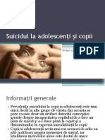 Suicidul La Adolescenți