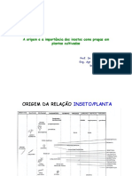 Aula 1 Origem e Importância Das Pragas de Plantas Cultivadas PDF