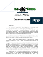 Salvador Allende - Su Ultimo Discurso