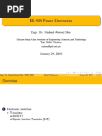 EE-434 Power Electronics: Engr. Dr. Hadeed Ahmed Sher