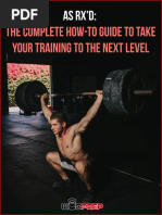 2018 - As - RX - D - The - Complete - How-To - Guide - To - Take - Your - Training - To - The - Next - Level PDF