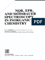Richard Vernon Parish - NMR, NQR, Epr, and Mossbauer Spectroscopy in Inorganic Chemistry (Ellis Horwood Series in Inorganic Chemistry) (1991) PDF