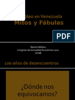Ramiro Molina - Mitos y Fábulas Sobre Petróleo en Venezuela