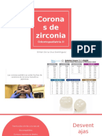 Coronas pediátricas de Zirconia