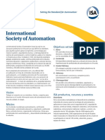 International Society of Automation: Fact Sheet