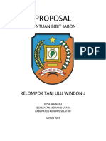 Proposal Bantuan Bibit Jabon