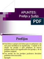 Apunte 3 Los Prefijos y Los Sufijos