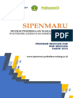 Panduan Sipenmaru Poltekkes Malang 2019