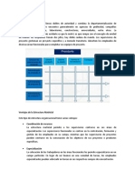 Estructura Matricial