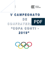 Bases Del Campeonato Deportivo 2019 - Beca 18
