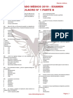 RM 19 - Examen Simulacro 1 B