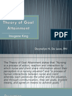 King's Goal Attainment Theory