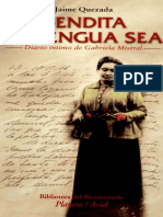 Bendita Mi Lengua Sea, Gabriela Mistral