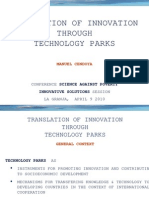 Translation of Innovation Through Technology Parks: Conference Science Against Poverty