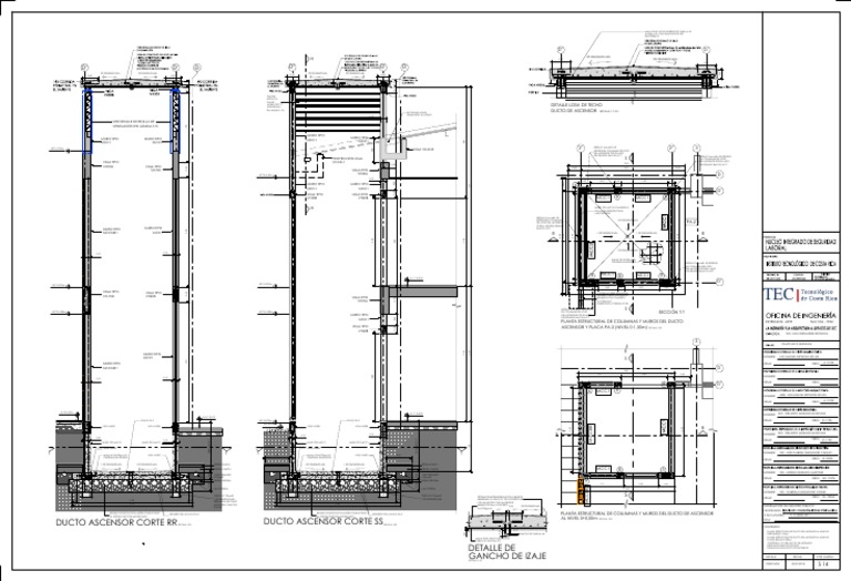 Estructura De Ascensor Pdf Pdf