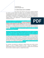 La Conducta Humana Ante La Contabilidad