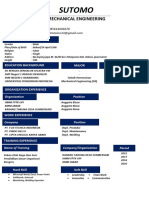 Sutomo: Mechanical Engineering