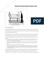 AutoCAD XP Scale Factor