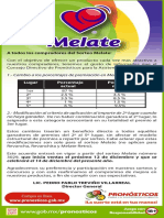Premiación Melate PDF