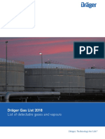 Drager Gas List PDF