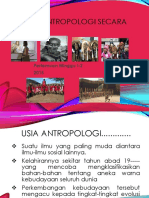 Materi Ajar Pengantar Antropologi (Ganjil 2015)