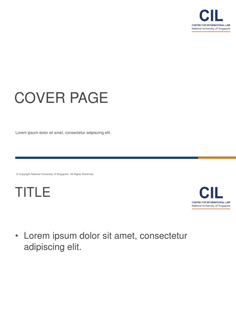 CIL Template White Updated | PDF