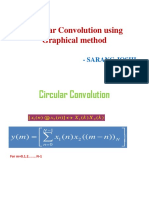 Circular Convolution Using Graphical Method: - Sarang Joshi