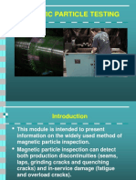 MAGNETIC PARTICLE TESTING