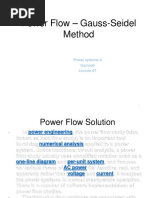 Gauss Seidel Method