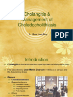 Choledocholithiasis Management